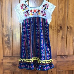 Embroidered Girls Dress
